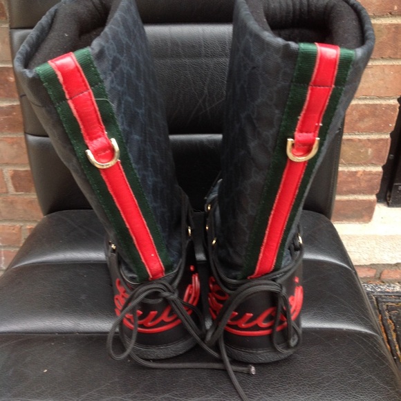 Gucci Shoes Authentic Gucci Moon Boots Size 9 Poshmark
